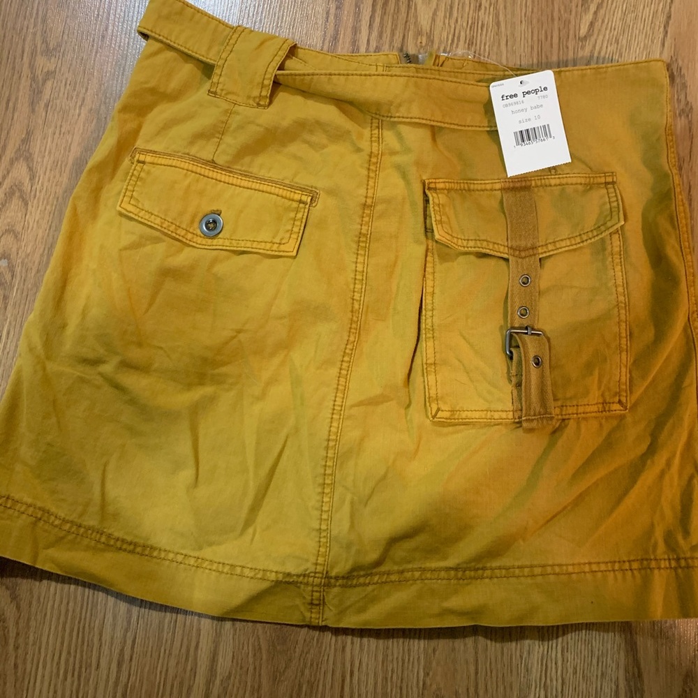 Free people mini skirt